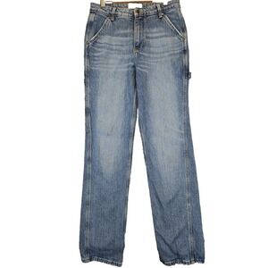 Wrangler Mid-Rise Loose Straight Jeans Pants Bottoms Women's‎ Size 6 | 28 X 32